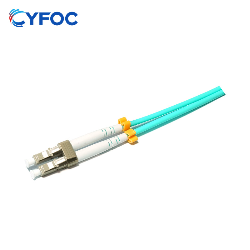 OM3 LC-SC UPC Duplex LSZH 3.0mm Fiber Optic Patch Cord, 3m